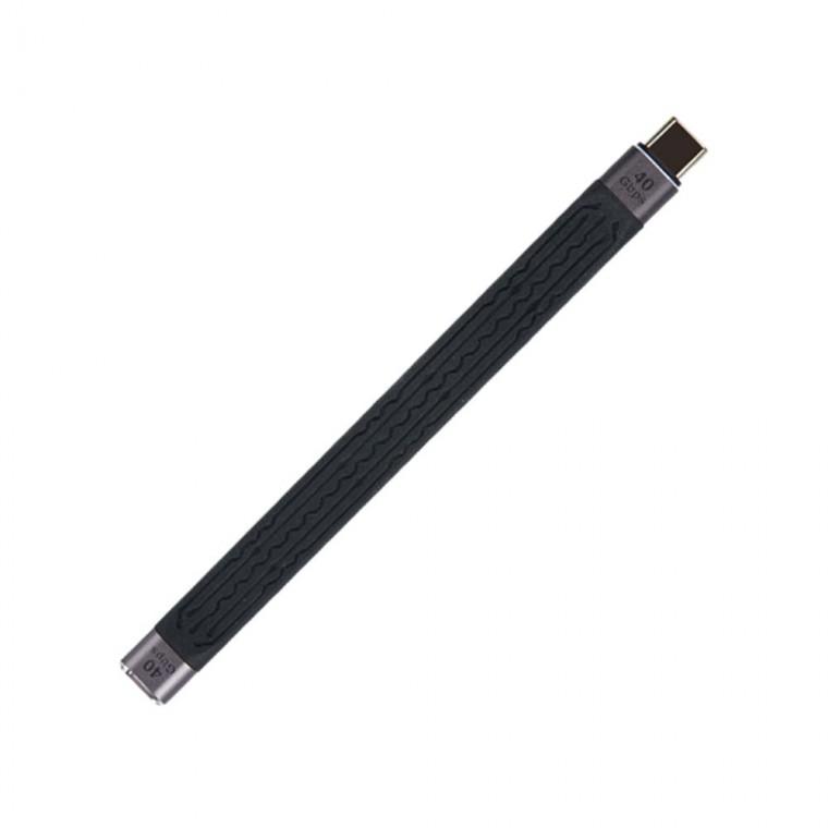 USB 4.0 C타입x2 케이블 40Gbps FM 10cm 고속충전 데이터전송