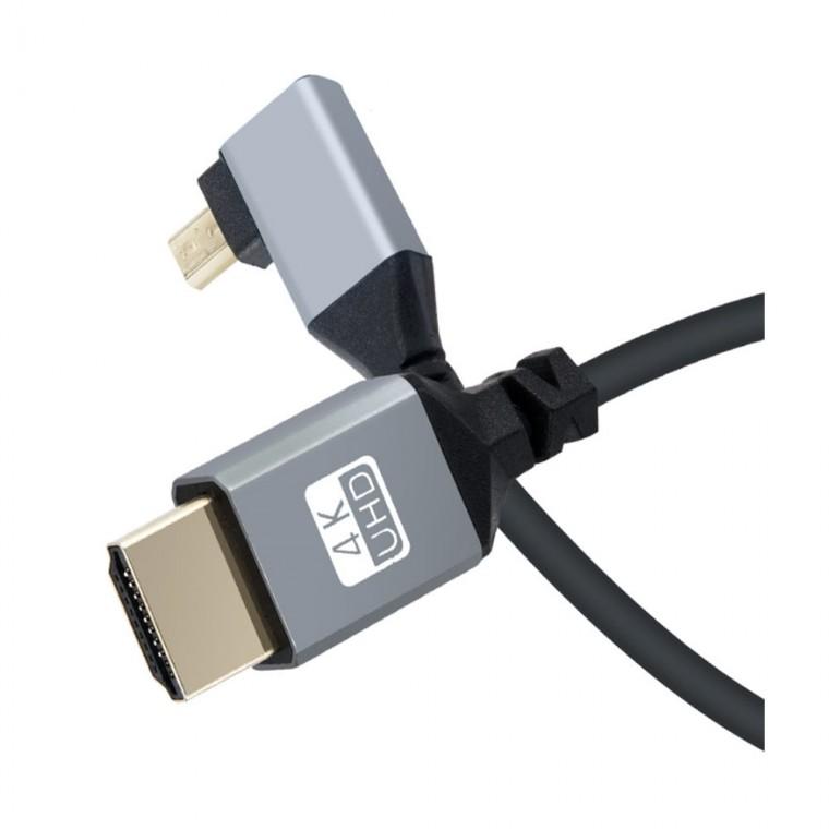 4K HDMI 변환케이블 스프링 꺾임형 감상 고화질 MM 60Hz