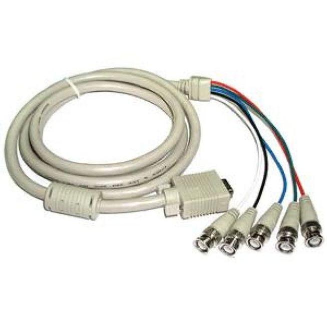 coms BNC 모니터 케이블 2M (RGB BNC5)