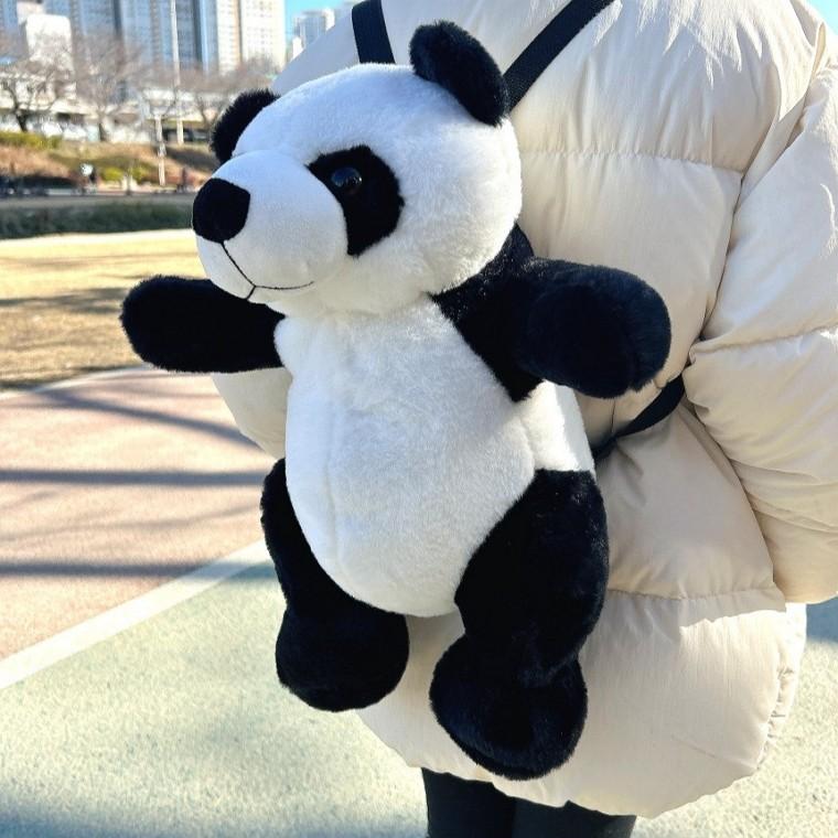 빅 판다인형 백팩 가방 팬더