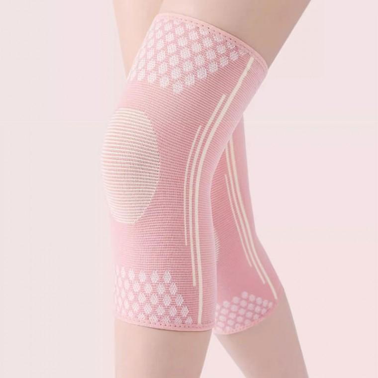 여름 여성 핑크 러닝 등산 등산용 테이핑 작업용 스쿼트 얇은 무릎보호대