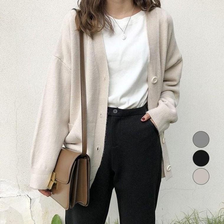 봄 점퍼 여성 롱가디건 자켓 루즈핏 가디건 여자 신상