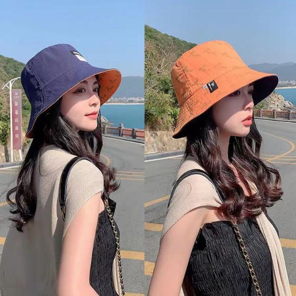 양면으로 즐기는 N제로 여성 벙거지모자 여름모자 바캉스모자 야외모자(TW)