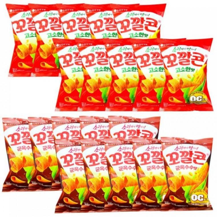 꼬깔콘 세트 고소한맛 10개 군옥 수수맛