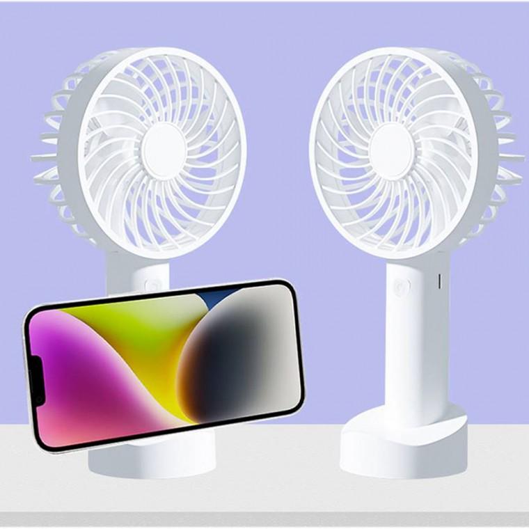 폰세상 LED 핸드 거치형 선풍기 C타입 탁상용