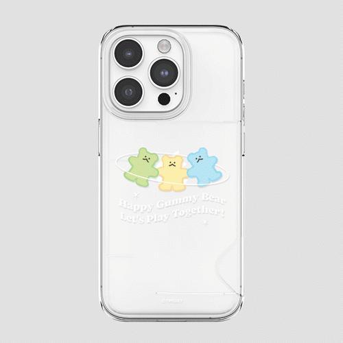 시미 트라이코지 구미베어 카드투명하드케이스