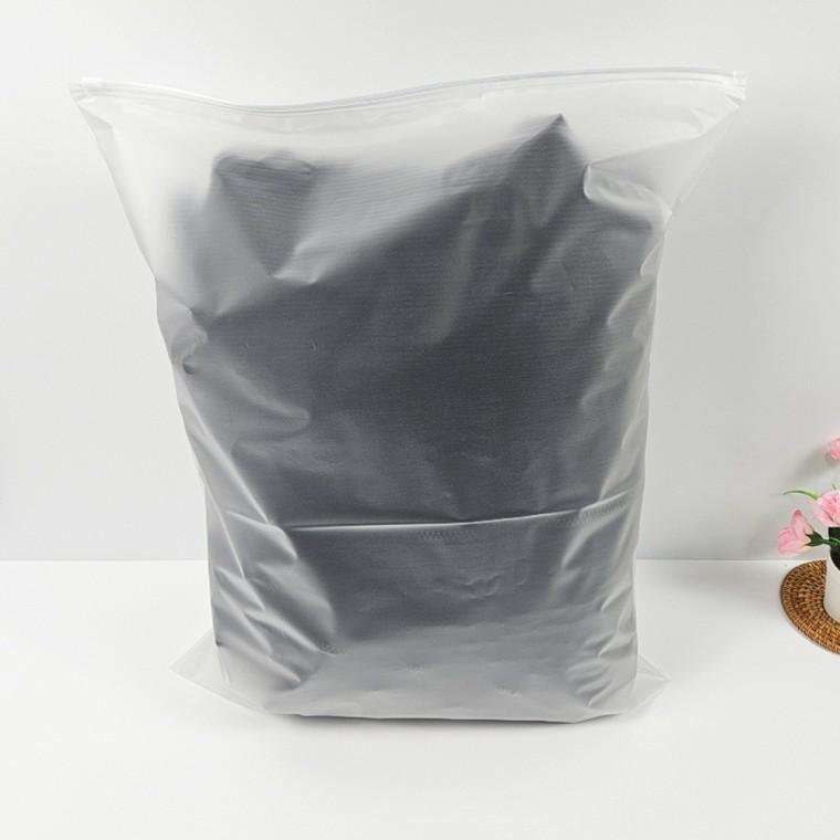 40X50 슬라이드지퍼백 특대형 여행용 젖은옷 포장 반투명지퍼백
