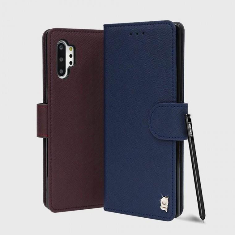LG V50S V510 카투소 프라펠 천연소가죽 카드 수납 지갑형 다이어리 핸드폰 케이스