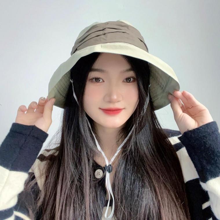 사파리모자 여성용 버킷햇 연카키 벙거지모자