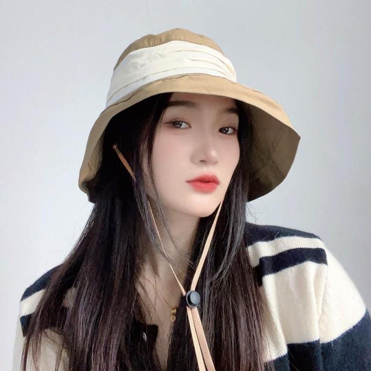 사파리모자 버킷햇 브라운 여성용 벙거지모자