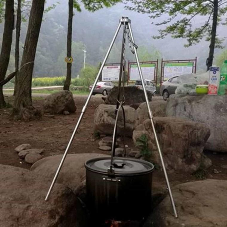 캠핑용화로대 캠핑용화로 캠핑화롯대 캠핑 오븐 삼각대