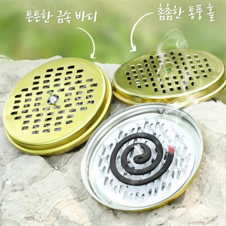 캠핑용 모기향걸이 캠핑용모기향걸이 캠핑용모기향케이스 피우는모기향걸이