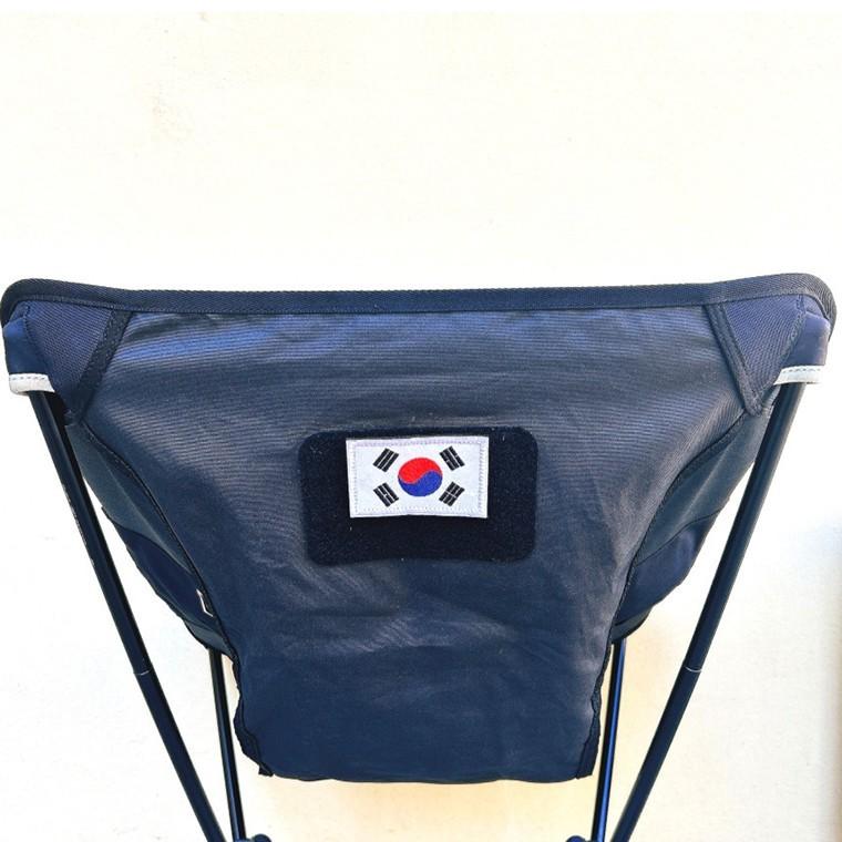 태극기모양 자수패치 찍찍이 와펜