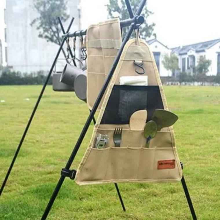 캠핑 삼각 수납 파우치 대 캠핑가방 캠핑소품가방