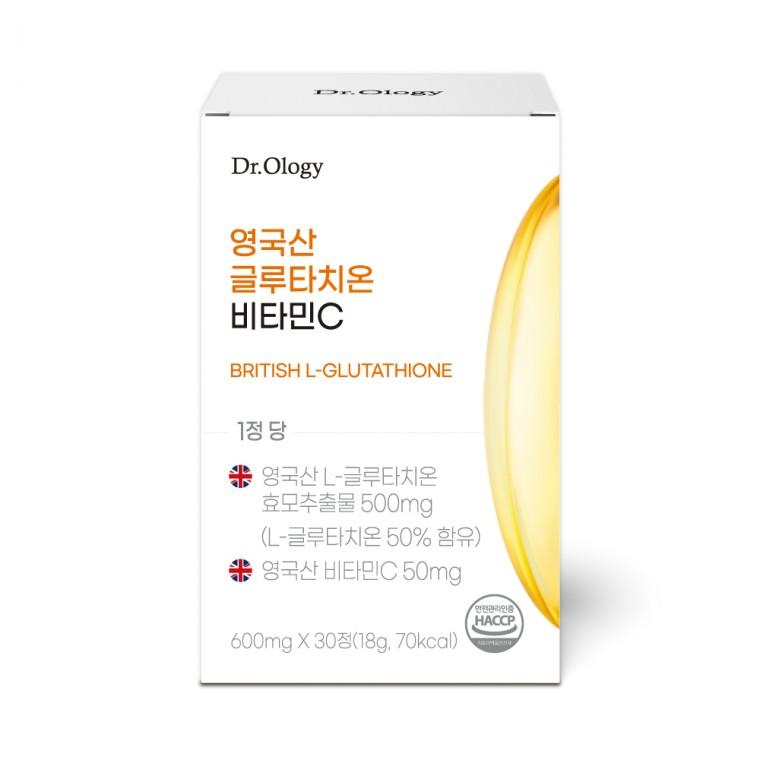 닥터올로지 영국산 글루타치온 비타민C 600mg x 30정 기타건강보조식품