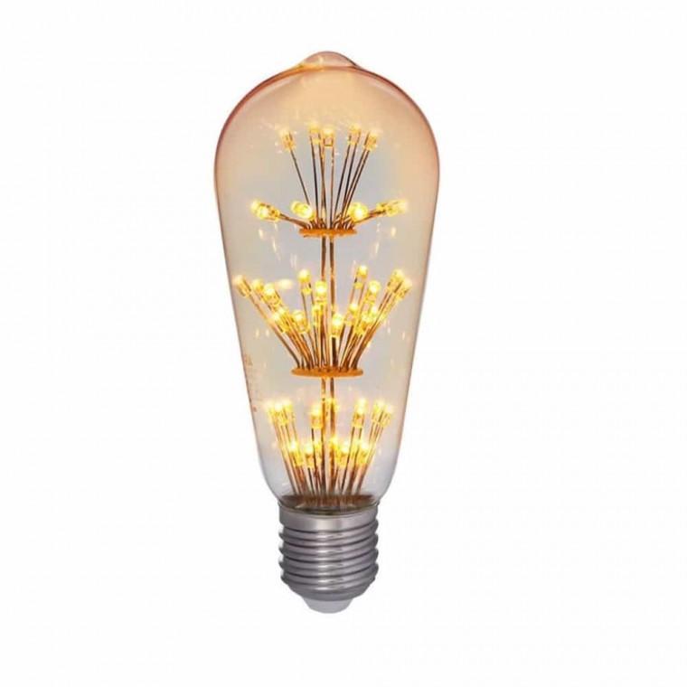 LED 에디슨전구 ST64 눈꽃 캠핑전등 캠핑전구 캠핑용전구