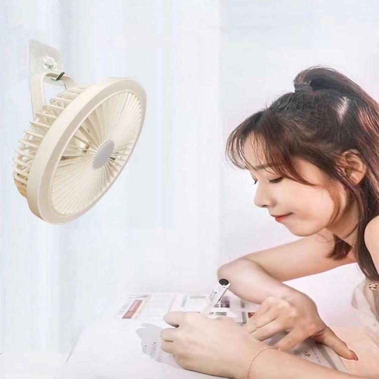 캠핑용 타프팬 탁상 선풍기 차박 캠핑텐트 무선 Led 걸이식 조