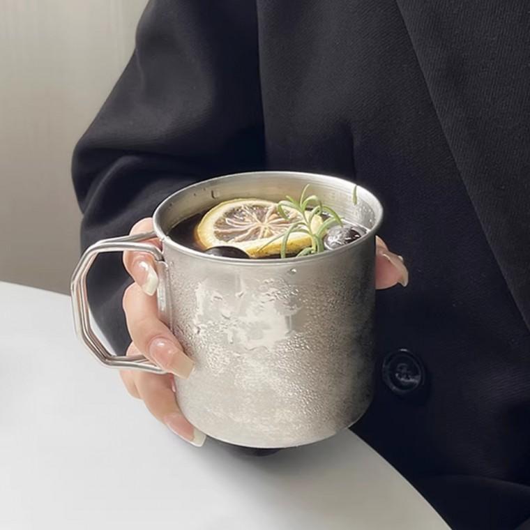 데일리 테이블 물컵 실용형 캠핑 스텐 컵 가정용 잔