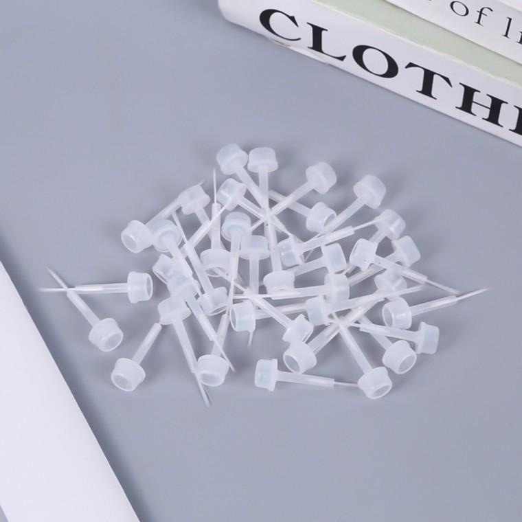 네일전용 내장솔대 50pcs 세필브러쉬 13mm 교체형 네일브러쉬
