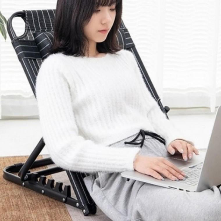 접이식 각도조절 등받이 좌식의자 등받이좌식의자 (일반형) 캠핑 SB-906