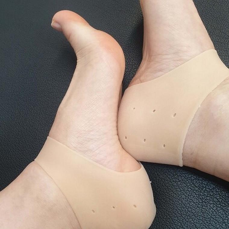 뒤꿈치 발건강 실리콘 패드 1쌍