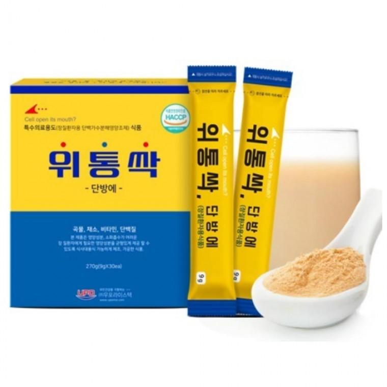 위통싹 단방에 9gx30개 장질환자용 특수의료용도식품 균형잡힌 영양식 곡물채소 단백질 비타민 미네랄9종
