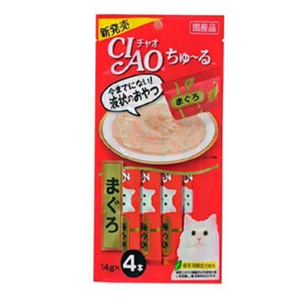 이나바 챠오 츄루참치 14g 4p 고양이 간식