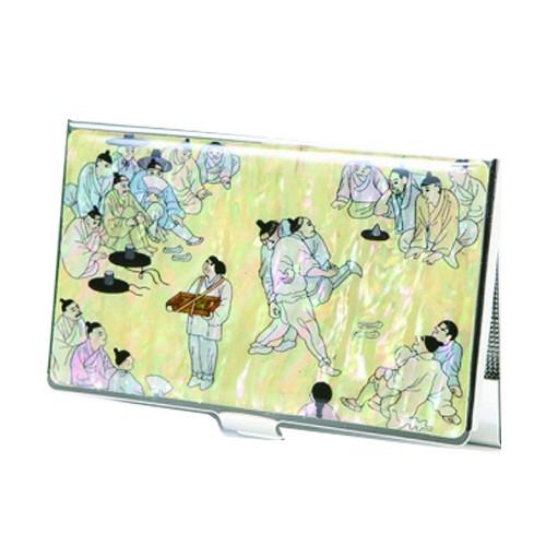 자개명함케이스( 씨름도 )