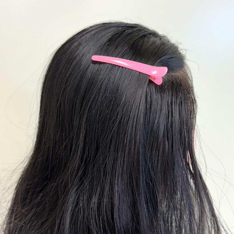 앞머리핀 헤어클립 집게핀 옆머리 고정 8cm