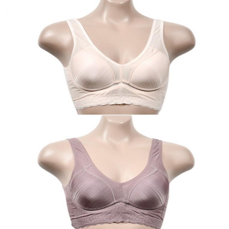 노후크브라 후크없는브라 여름노와이어브라 러닝브라 인견브래지어 어 몰드 런닝형 브라