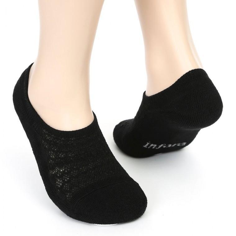 쿠션양말 덧신 페이크삭스 블랙 M 스포츠 남성 양말