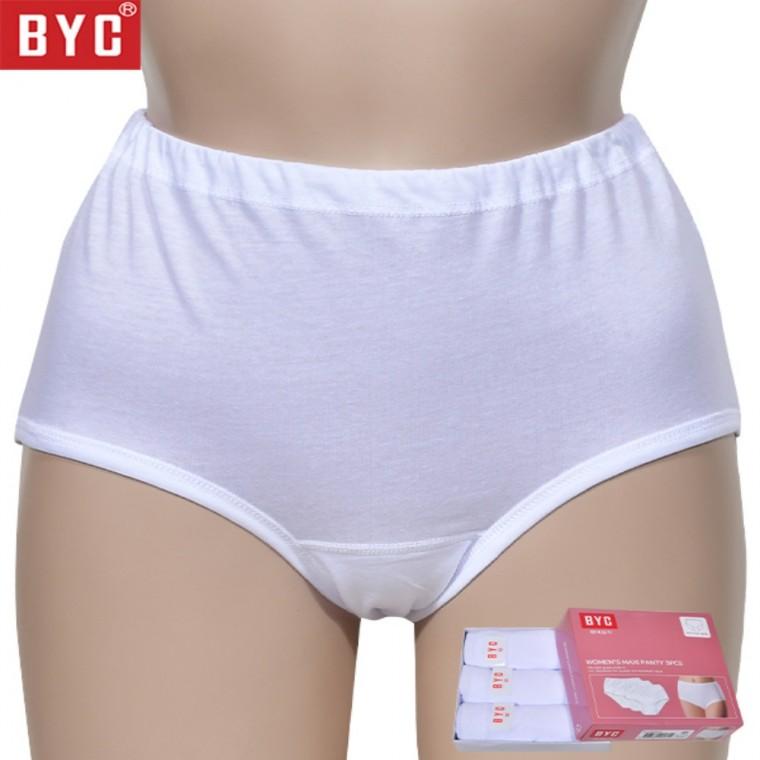 흰팬티 여자팬티 엄마속옷 할머니팬티 면속옷 성 맥시 팬티 3매입
