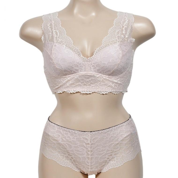 레이스브래지어 레이스속옷 인견브라팬티세트 여자여름속옷 여성인견속옷 스포츠 브라팬티세트