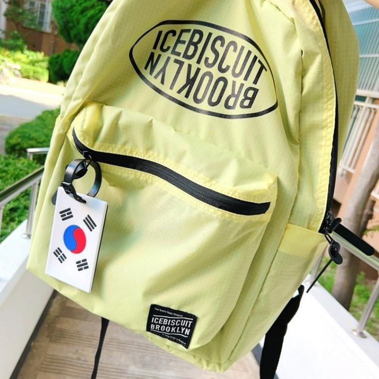 가방이름표 태극기 대한민국 네임택 간편고리