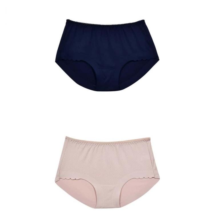 여성 햄라인 쿨론 미디팬티 인견팬티 여성삼각팬티 햄팬티