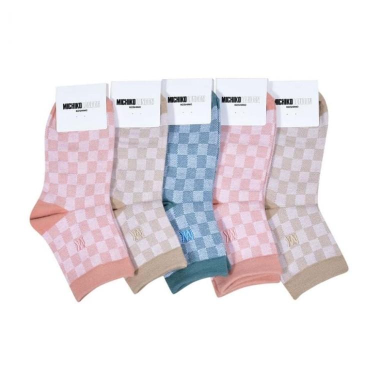 미치코런던 체크 중목 양말 스포츠단목양말 데일리양말 캐주얼양말