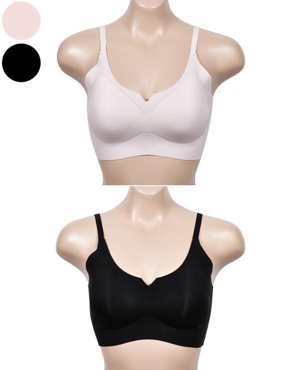 노와이어 실리콘 브라 큰가슴브라 와이어리스브라 레이스노와이어브라