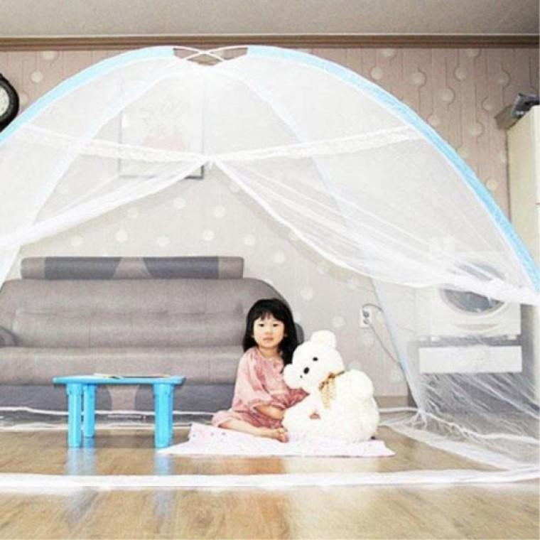 3-4인용 원터치 모기장 180x200cm 유아용모기장 여름