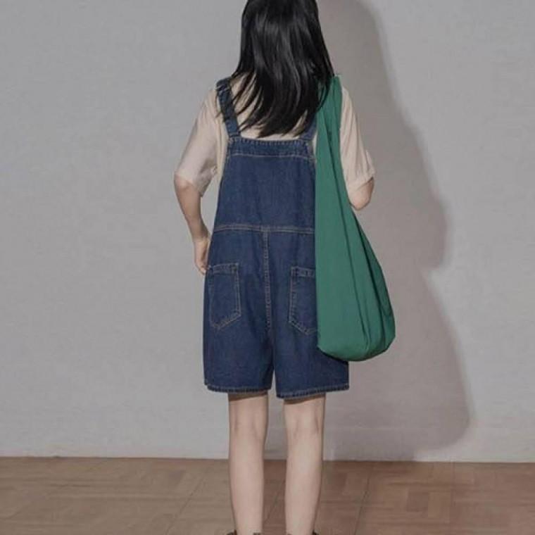 점프수트 데일리 디자인 캐주얼 스타일 청바지