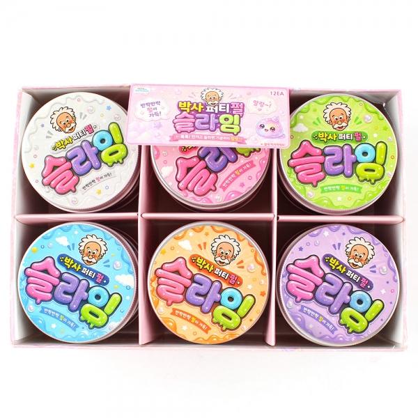 280B] 5000 박사 퍼티 펄 슬라임 (12개세트)