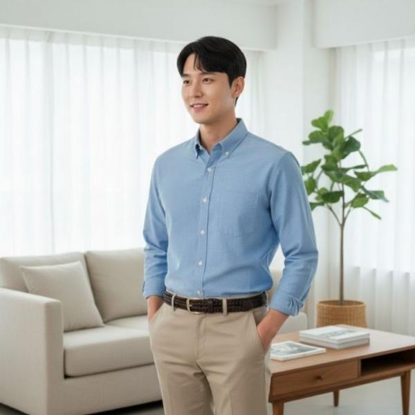벨트상점 디자인 벨트 골드 트위스트 남성용 캐주얼 가죽 허리띠