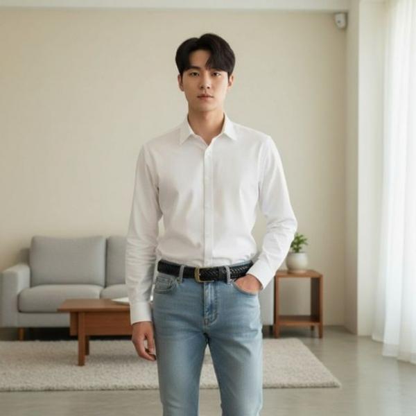 벨트상점 꽈배기 바지끈 혁대 골드 남자 캐주얼 허리띠 남성 벨트 고리