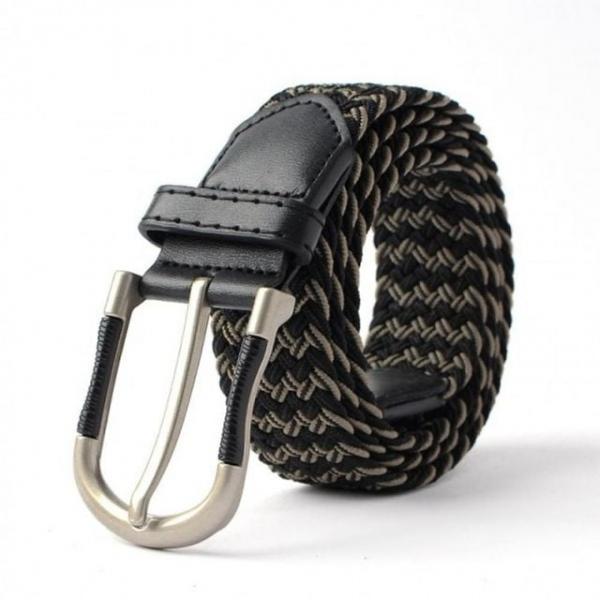 벨트상점 고탄성 패브릭 꽈배기 벨트