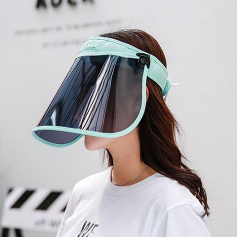 자외선차단 민트 돌돌이 썬캡 썬캡모자 여름모자