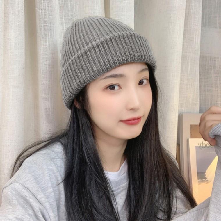 비니 패션 그레이 니트비니 레옹비니 남여공용비니