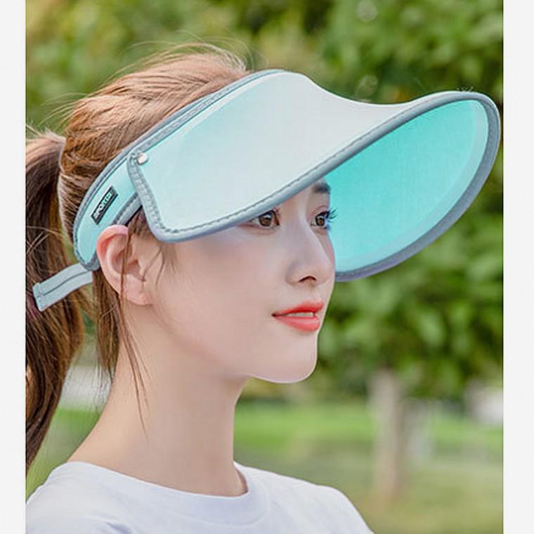 썬캡 민트 와이드 여름썬캡 썬캡모자 햇빛가리개모자
