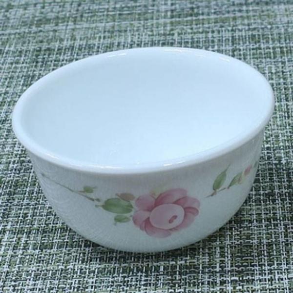핑크장미 도자기 공기 11.5cm 밥그릇 국그릇 밥공기 식탁 다용도 식기
