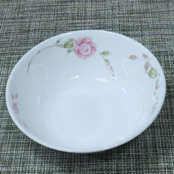 핑크장미 도자기 냉면기 1P 대접 탕기 국그릇 면기 다용도 볼 식기