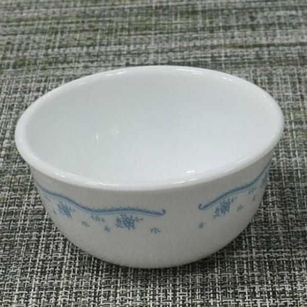 블루라인 도자기 공기 11.7cm 밥그릇 국그릇 식탁 식기 다용도 그릇