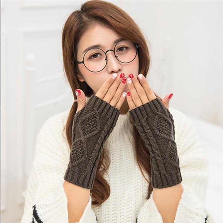 핸드워머 코코아 니트 니트암워머 니트팔토시
